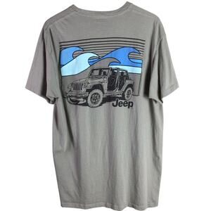 Retro Classic JEEP SUV owner T Shirt duck Gray Black 2XL XXL